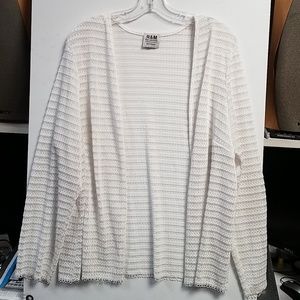 R & M Richards Woman open cardigan sz 20W